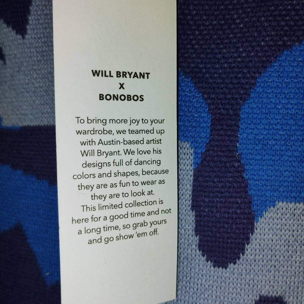 NWT Will Bryant X Bonobos Short Sleeve Sweater Polo Mens Eggplant Limited Editio - Picture 6 of 7
